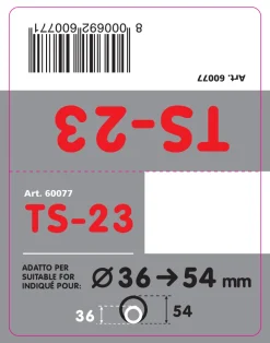 RVS Uitlaatsierstuk TS-23