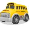 Schoolbus met muziek en licht