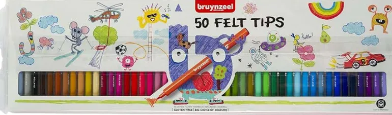 Set 50 viltstiften