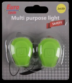 Set green voor + achter led