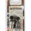 Set ronde metalen spiëen
