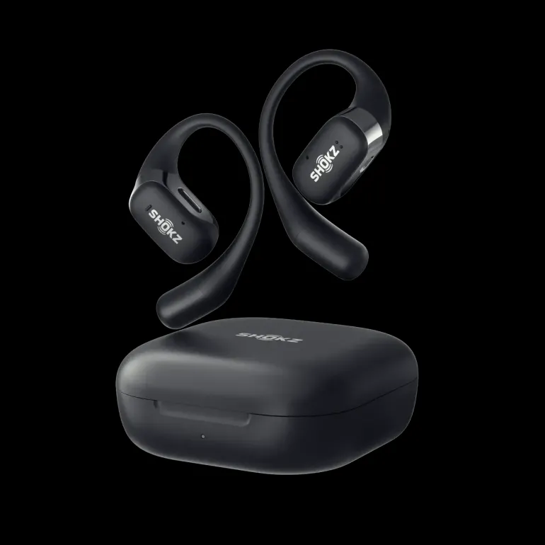 Shokz OpenFit Sport Koptelefoon - Open Ear - Zwart