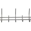 Sierhaak 2 kleine + 3 grote haken inox