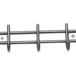 Sierhaak 3 kleine haken inox