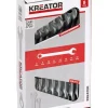 Sleutelset mix 8-19 mm 8 stuks