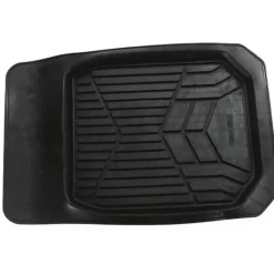 Sneeuwmat zwart rubber 74 x 50 cm