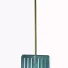 Sneeuwschop aluminium met houten steel