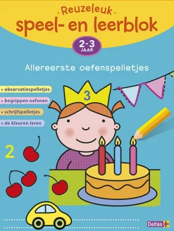 Speel- en leerblok: allereerste oefenspelletjes