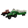 Speelgoedtractor met Dierentrailer - Inclusief Boerderijdieren - 2ass