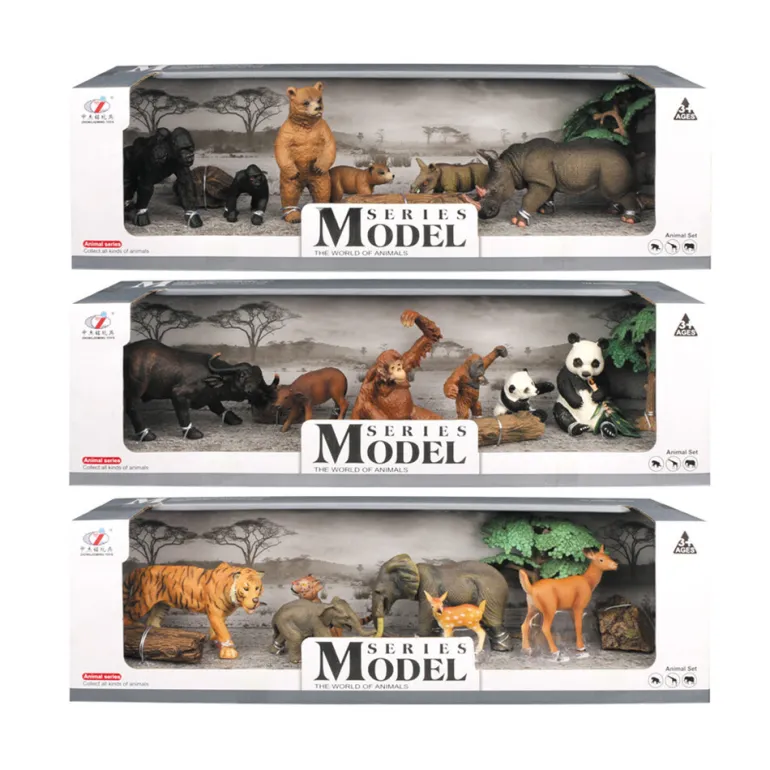Speelset dieren in het wild - per stuk