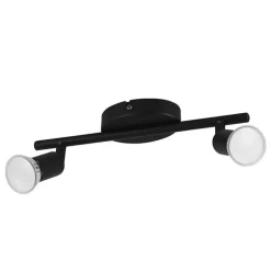 Spot Buzz zwart 2x GU10