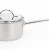 Steelpan met deksel 16 cm