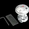 Steering wheel knob aluminium