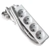 Stekkerblok met kabel 3 m wit 4 x 16 A