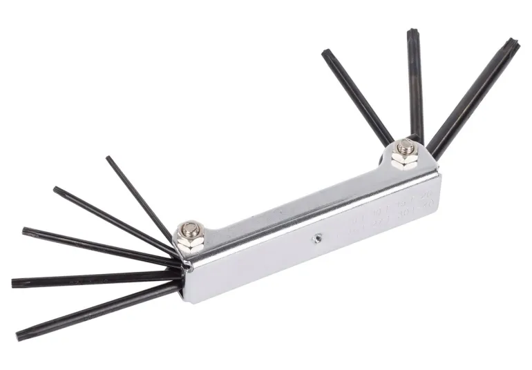Stiftsleutelset 8-delig torx