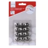 stoelglijder 20 mm wit 12 stuks