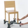 Stoelverhoger grijs
