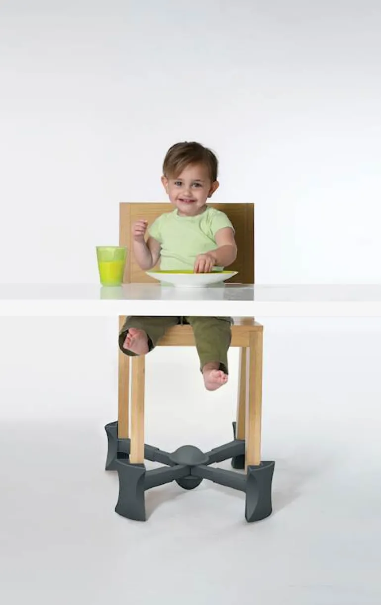 Stoelverhoger grijs