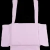 Stoelzit licht roze met volants