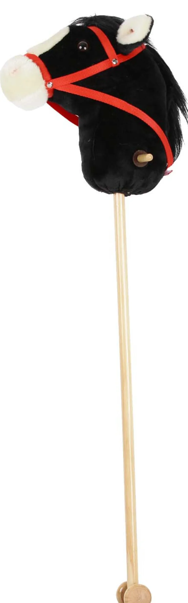 Stokpaard met geluid