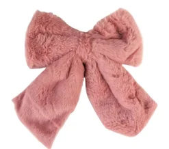 Strik pluche roze