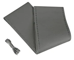 Stuurovertrek Leder Grijs 37-39cm