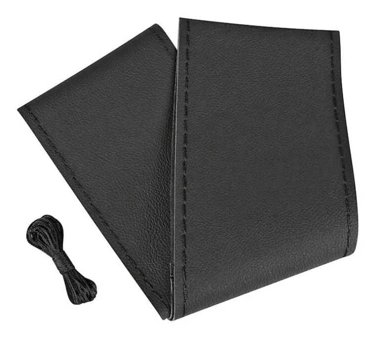 Stuurovertrek Leder Zwart 37-39cm