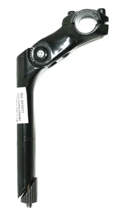 Stuurpen regelbaar alu zwart Dia.22,2 mm / 180 mm / ext.90 mm