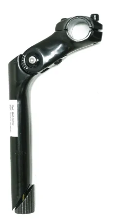 Stuurpen regelbaar alu zwart Dia.25,4 mm / 180 mm / ext.90 mm