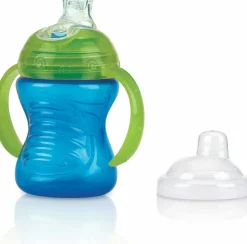 Swirl Antilekbeker - Blauw - 240ml - 6m+