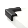 Tafelhoekjes Foam zwart x4