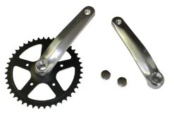Tandwiel 44 tanden staal met alu crank 170 mm 3/32