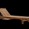 Teak Chicago ligbed 200 x 65 cm