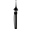 Telescoop antenne zwart