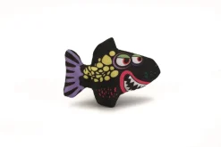 Textiel kattenspeeltje blackie 7,5 cm
