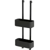 Tiger 2-Store Ophangbaar doucherek 25 cm - zwart