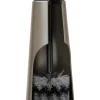 Toiletborstel met houder platinum
