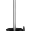 Toiletrolverdeler luxe mat staal