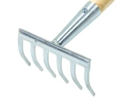 Tuinhark verzinkt 6T steel