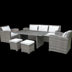 Tuinset wicker Stockholm