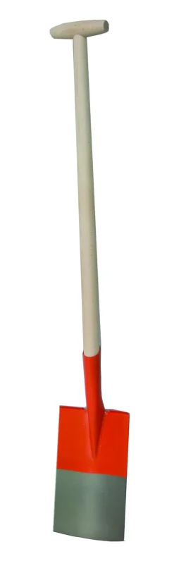 Tuinspade gelakt