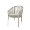 Tuinstoel Rope Jitske - Aluminium - Beige