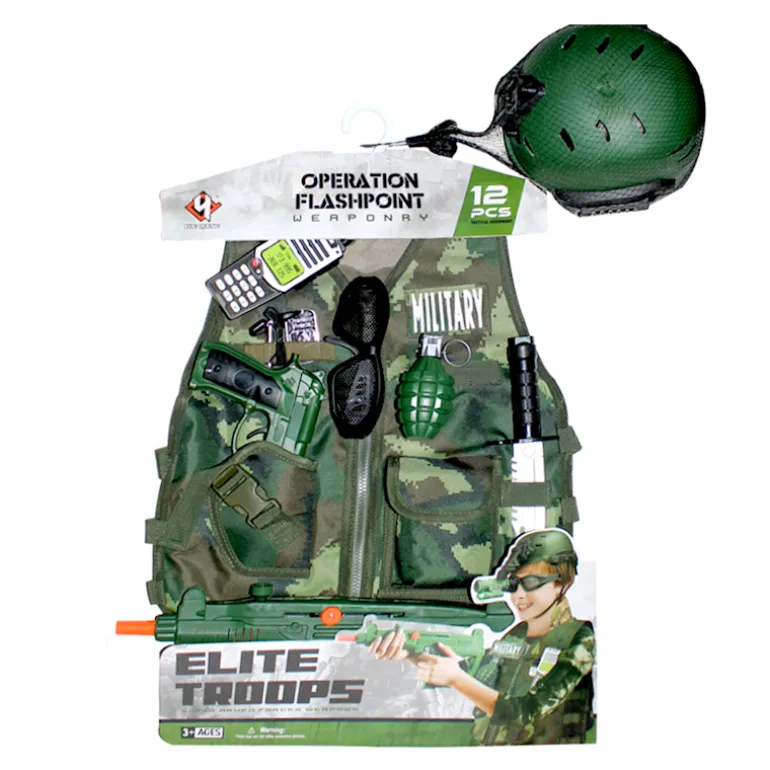 Verkleedset militair