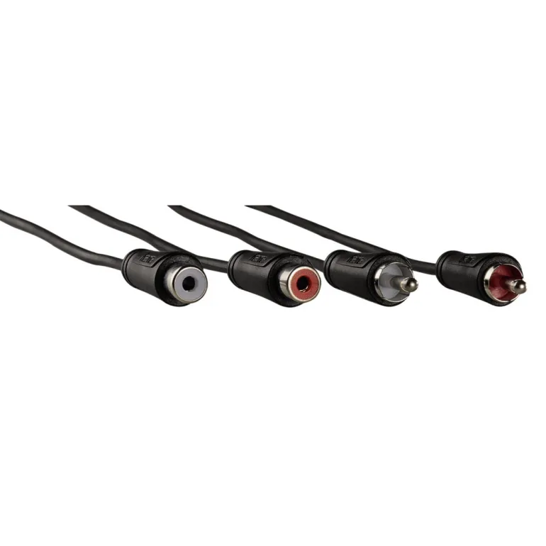 Verlengkabel 2 cinch - 2 cinch 1,5 m 1 ster