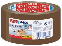 Verpakkingstape 66 m x 50 mm bruin