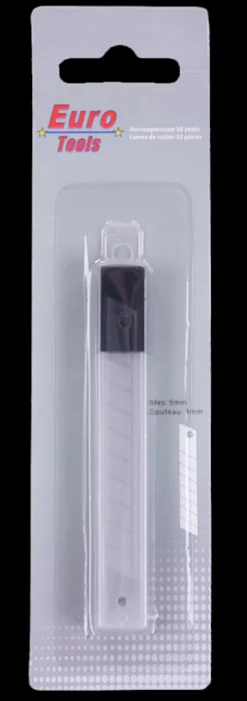 Vervangmessen 9 mm 10 stuks