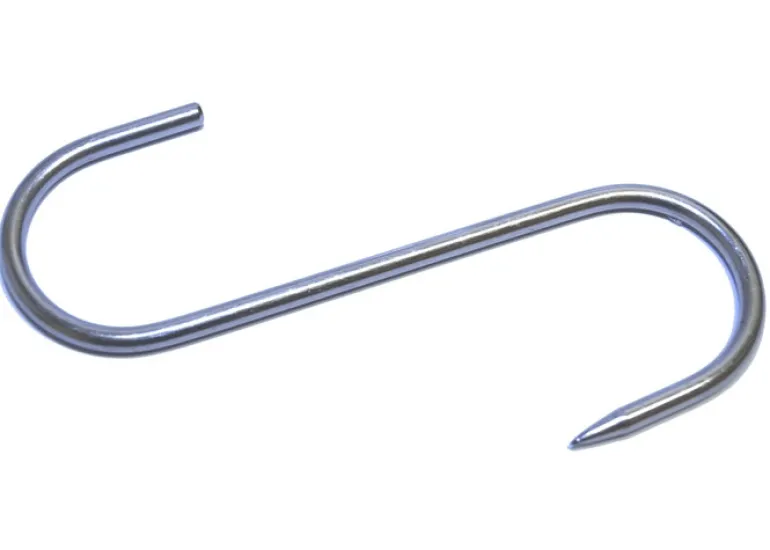 Vleeshaak inox 140 x 5 mm