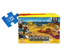 Vloerpuzzel puppy's 35 stuks