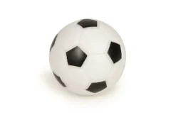 Voetbal zwart / wit klein vinyl