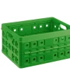 Vouwkrat 32 L groen